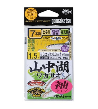 がまかつ　山中湖ワカサギ　袖タイプ 7本仕掛