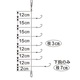 がまかつ　山中湖ワカサギ　狐タイプ 7本仕掛