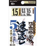 ささめ　仕掛 ワカサギ速返し5本鈎 C-249