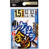 ササメ　ワカサギ仕掛　ケイムラ金鈎6本 C-252