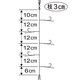 がまかつ ワカサギ仕掛　ワカサギ連鎖 ファイバーケイムラ金鈎 5本仕掛