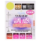 ダイワ　快適クリスティアワカサギ仕掛け 誘惑渋攻桃蛍留M5本