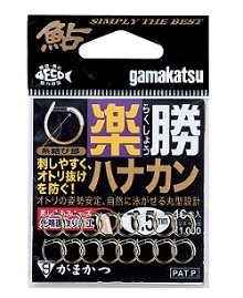 がまかつ　楽勝ハナカン 金 16個入